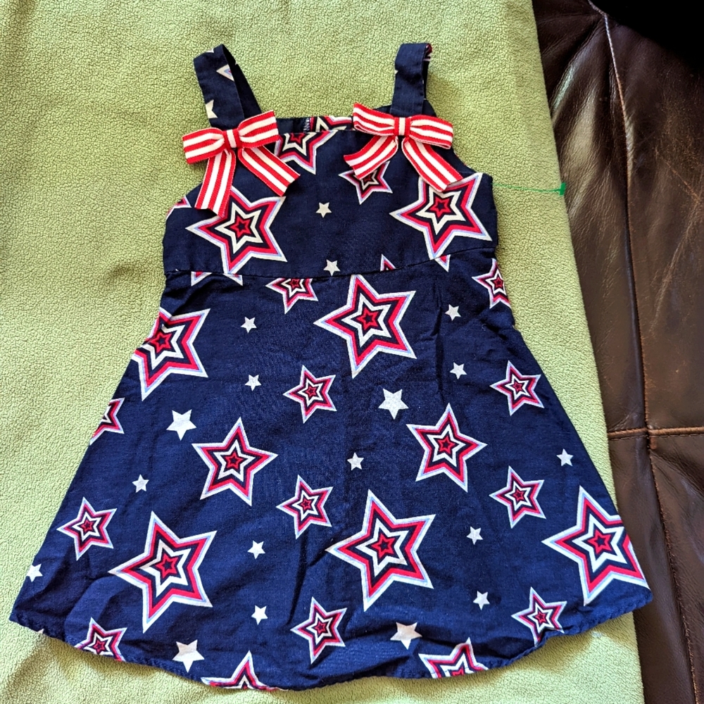 Jessica Ann Red White and Blue Sun Dress